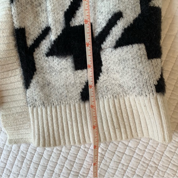 Houndstooth cardigan with pockets - Picture 9 of 11